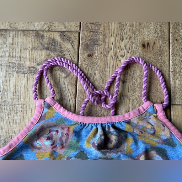 Matilda Jane Floral Twister Tank size 4 - Picture 3 of 9